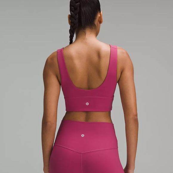 🆕Lululemon Align V-Neck Bra, A/B Cup Size 6 in Washed Mauve - Picture 13 of 15